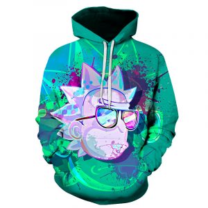 Rick And Morty 3D Printed Hoodie/Zipper Hoodie