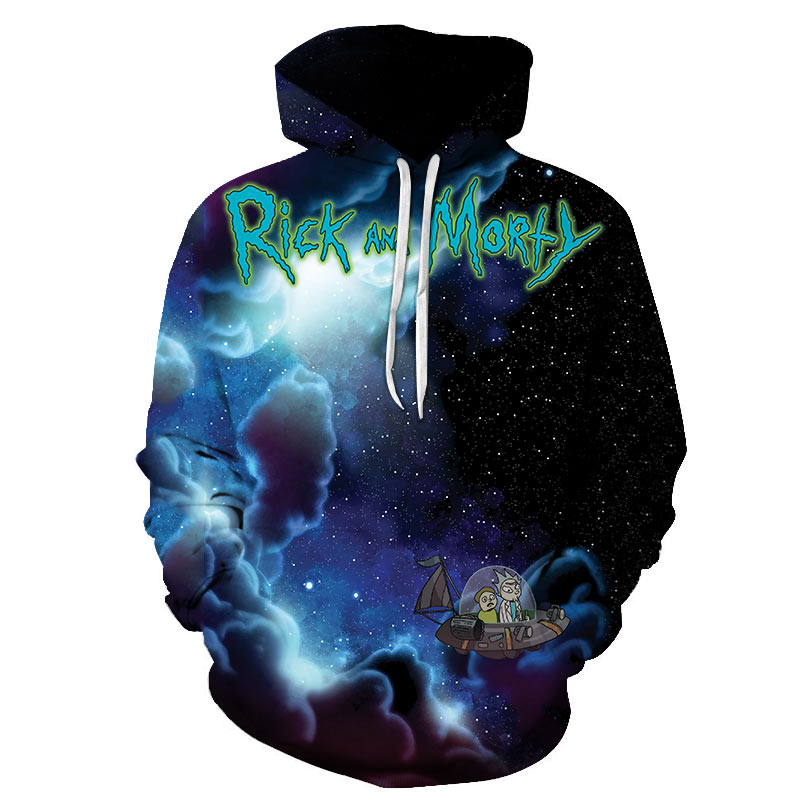 Rick And Morty 3D Printed Hoodie/Zipper Hoodie Rick And Morty 3D Printed Hoodie/Zipper Hoodie