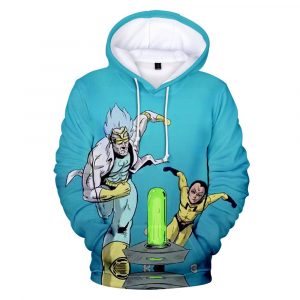 Rick And Morty 3D Printed Hoodie/Zipper Hoodie