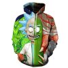 Rick And Morty 3D Printed Hoodie/Zipper Hoodie