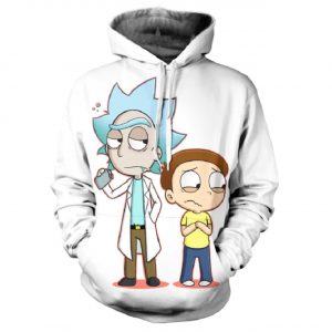 Rick And Morty 3D Printed Hoodie/Zipper Hoodie