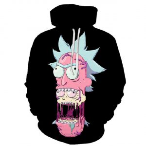 Rick And Morty 3D Printed Hoodie/Zipper Hoodie