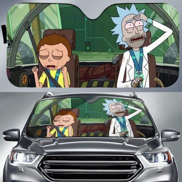 Rick And Morty 5 Car Auto Sun Shade