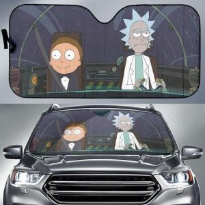 Rick And Morty Car Auto Sun Shade