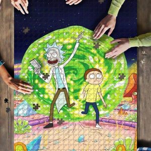 Rick And Morty Jigsaw Puzzle Set