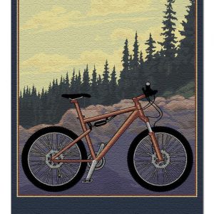 Ride The Trails Mountain Bike Jigsaw Puzzle Set