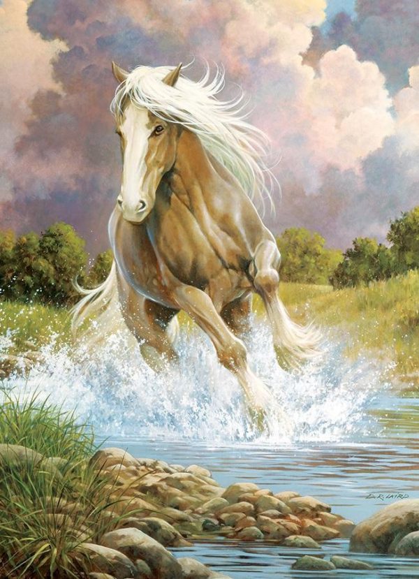 River Horse Jigsaw Puzzle Set