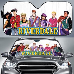 Riverdale Art Characters Car Auto Sun Shade