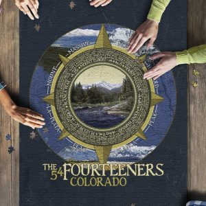 Rocky Mountain National Park, Colorado The Fourteeners? Jigsaw Puzzle Set