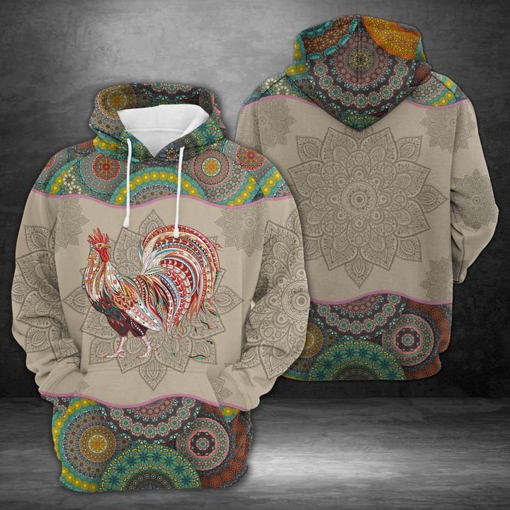 Rooster 3D Printed Hoodie/Zipper Hoodie Rooster 3D Printed Hoodie/Zipper Hoodie