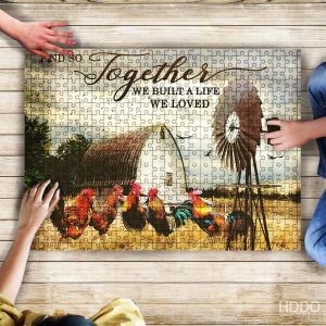 Rooster Jigsaw Puzzle Set