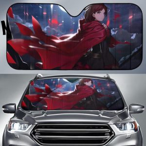 Ruby Rose Rwbys Anime Car Auto Sun Shade