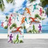 Running Lover Hawaiian Shirt Summer Button Up