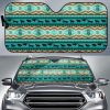 Running Wolf Native American Car Auto Sun Shade