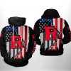 Rutgers Scarlet Knights NCAA US Flag 3D Printed Hoodie/Zipper Hoodie