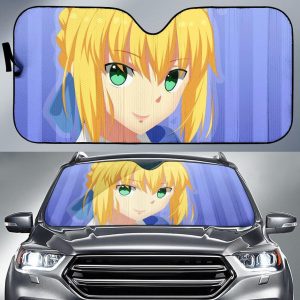 Saber Fates Anime Car Auto Sun Shade