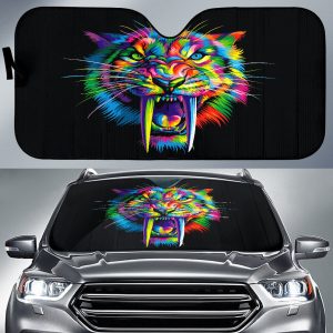 Sabertooth Car Auto Sun Shade