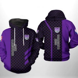 Sacramento Kings NBA 3D Printed Hoodie/Zipper Hoodie