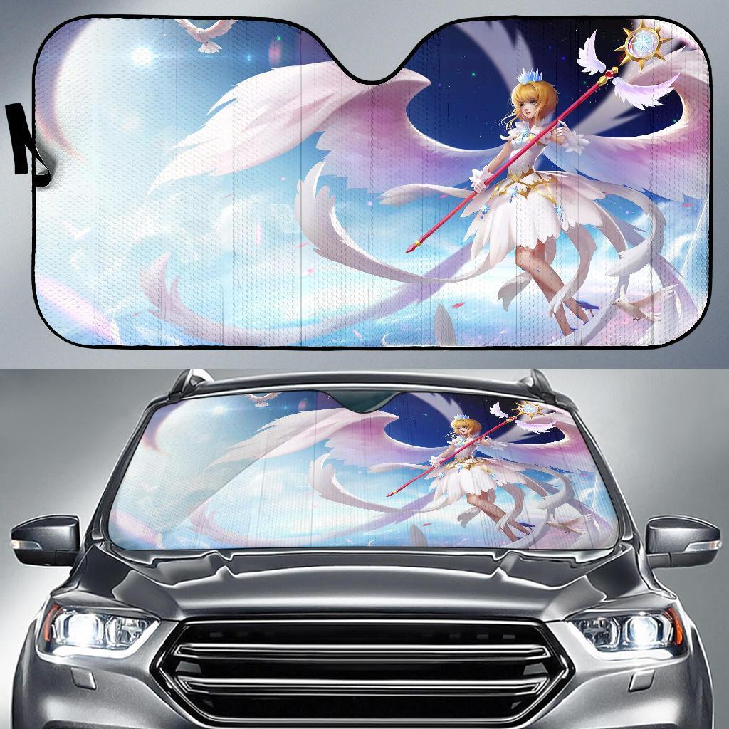 Sakura Kinomoto Mangas Anime Car Auto Sun Shade Sakura Kinomoto Mangas Anime Car Auto Sun Shade