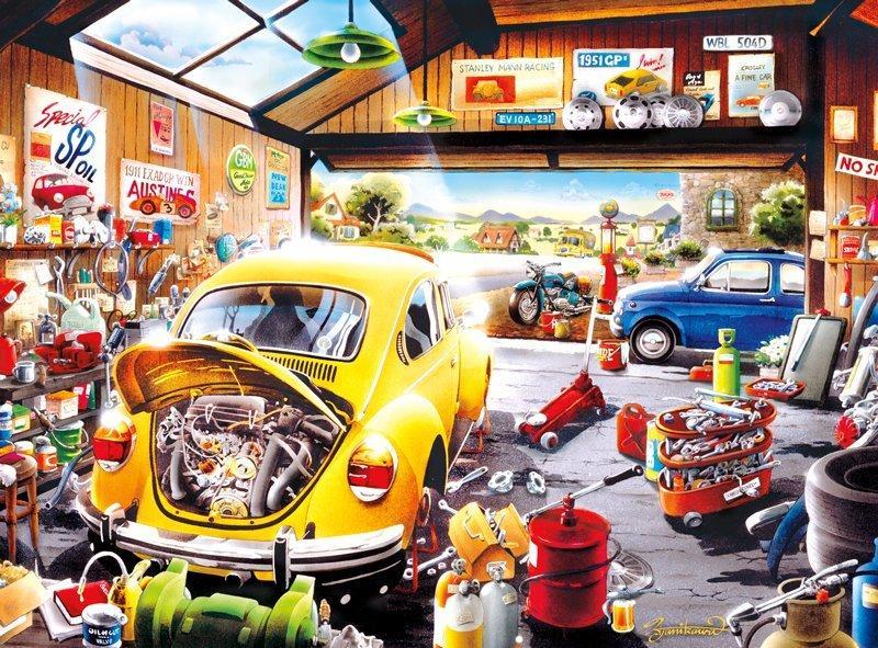 Sams Garage Jigsaw Puzzle Set Sams Garage Jigsaw Puzzle Set