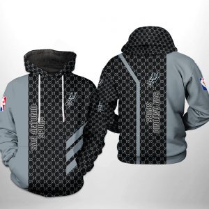 San Antonio Spurs NBA 3D Printed Hoodie/Zipper Hoodie