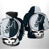 San Antonio Spurs NBA Grateful Dead 3D Printed Hoodie/Zipper Hoodie