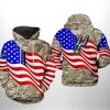 San Antonio Spurs NBA US Flag Camo Veteran Team 3D Printed Hoodie/Zipper Hoodie