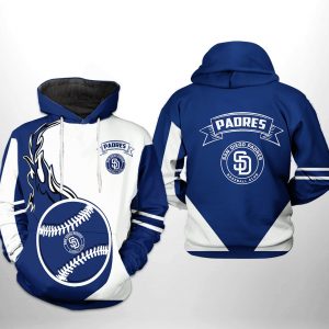 San Diego Padres MLB Classic 3D Printed Hoodie/Zipper Hoodie