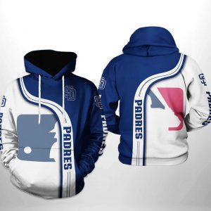 San Diego Padres MLB Team 3D Printed Hoodie/Zipper Hoodie