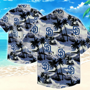 San Diego Padres Mlb Hawaiian Shirt Summer Button Up