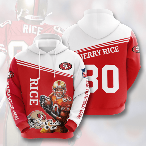 San Francisco 49ers 3D Printed Hoodie/Zipper Hoodie