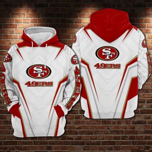 San Francisco 49ers 3D Printed Hoodie/Zipper Hoodie