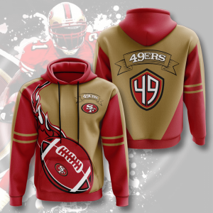 San Francisco 49ers 3D Printed Hoodie/Zipper Hoodie