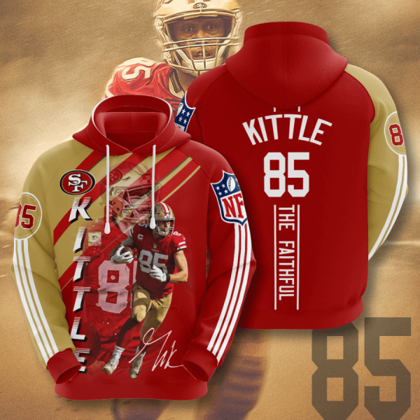 San Francisco 49ers 3D Printed Hoodie/Zipper Hoodie