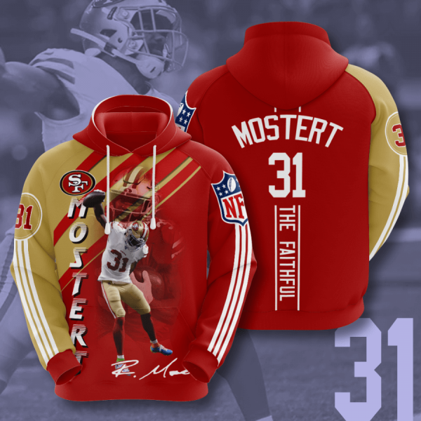 San Francisco 49ers 3D Printed Hoodie/Zipper Hoodie