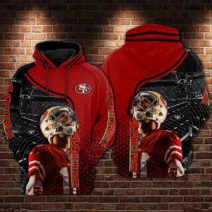 San Francisco 49ers 3D Printed Hoodie/Zipper Hoodie