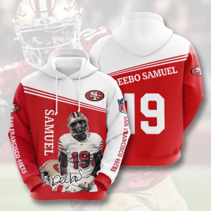 San Francisco 49ers 3D Printed Hoodie/Zipper Hoodie