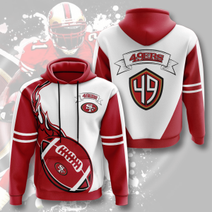 San Francisco 49ers 3D Printed Hoodie/Zipper Hoodie