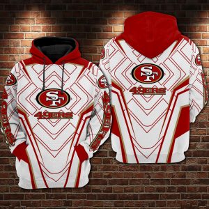 San Francisco 49ers 3D Printed Hoodie/Zipper Hoodie