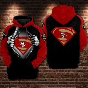 San Francisco 49ers 3D Printed Hoodie/Zipper Hoodie