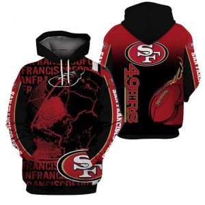 San Francisco 49ers 3D Printed Hoodie/Zipper Hoodie