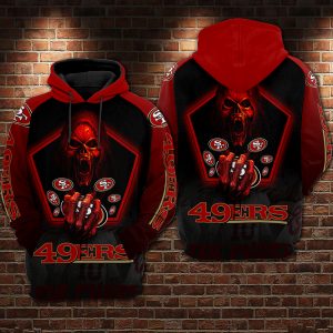 San Francisco 49ers 3D Printed Hoodie/Zipper Hoodie