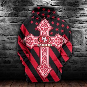 San Francisco 49ers 3D Printed Hoodie/Zipper Hoodie