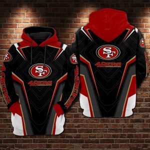 San Francisco 49ers 3D Printed Hoodie/Zipper Hoodie