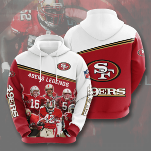 San Francisco 49ers 3D Printed Hoodie/Zipper Hoodie