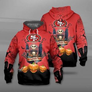 San Francisco 49ers 3D Printed Hoodie/Zipper Hoodie