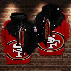 San Francisco 49ers 3D Printed Hoodie/Zipper Hoodie