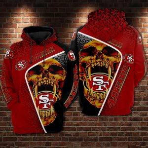 San Francisco 49ers 3D Printed Hoodie/Zipper Hoodie