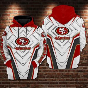 San Francisco 49ers 3D Printed Hoodie/Zipper Hoodie