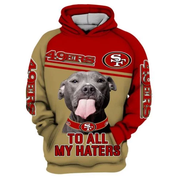 San Francisco 49ers 3D Printed Hoodie/Zipper Hoodie